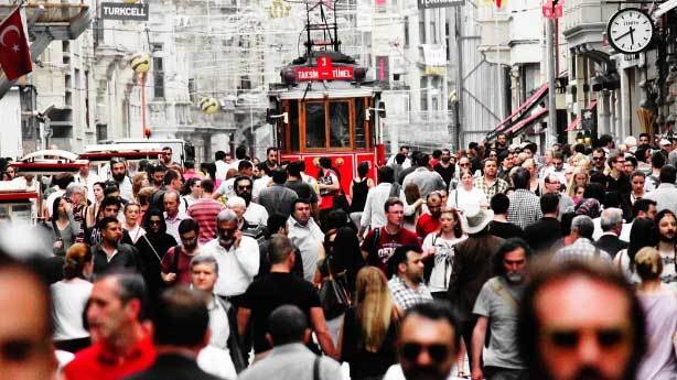 İstiklal, the most famous street in istanbul